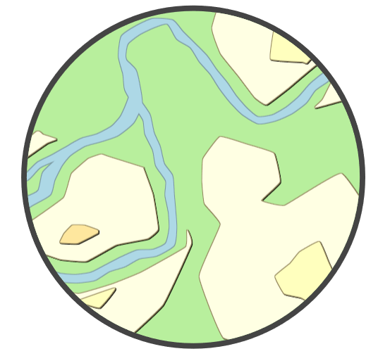 Generated Terrain generated terrain, procedural map